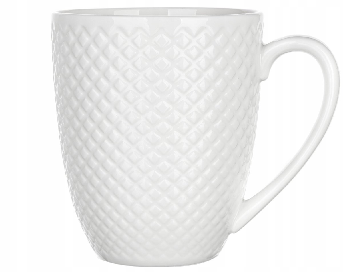 Banquet Diamond porseleinen mok 410 ml - Stijlvol en duurzaam