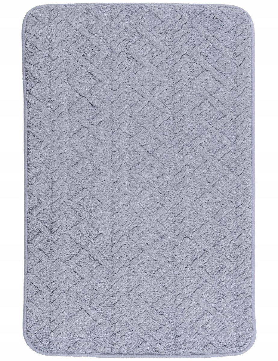 Zachte Antislip Badkamermat Grijs 50x80cm Wasbaar