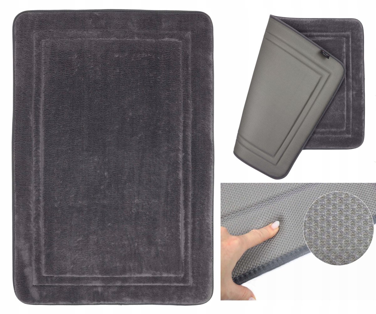 Zachte Badmat 60x90cm - Dik, Absorberend, Antislip - Cosy Premium