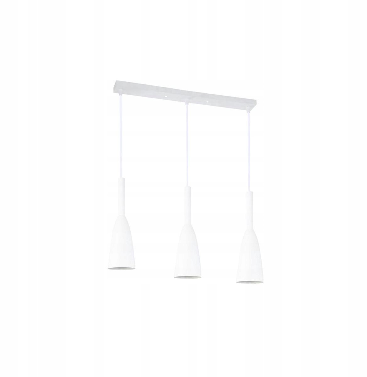Solin 3 hanglamp wit - 3xE27 - Licht Prestige