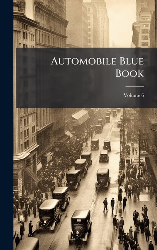 Automobile Blue Book - cover