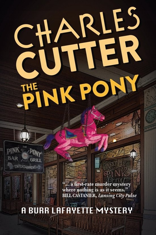 A Burr Lafayette Mystery-The Pink Pony - cover