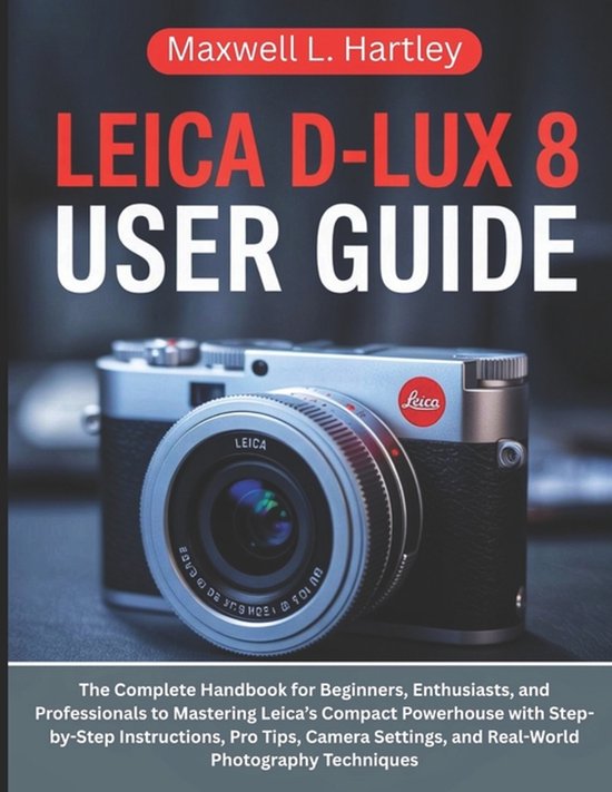 Leica D-Lux 8 User Guide - cover