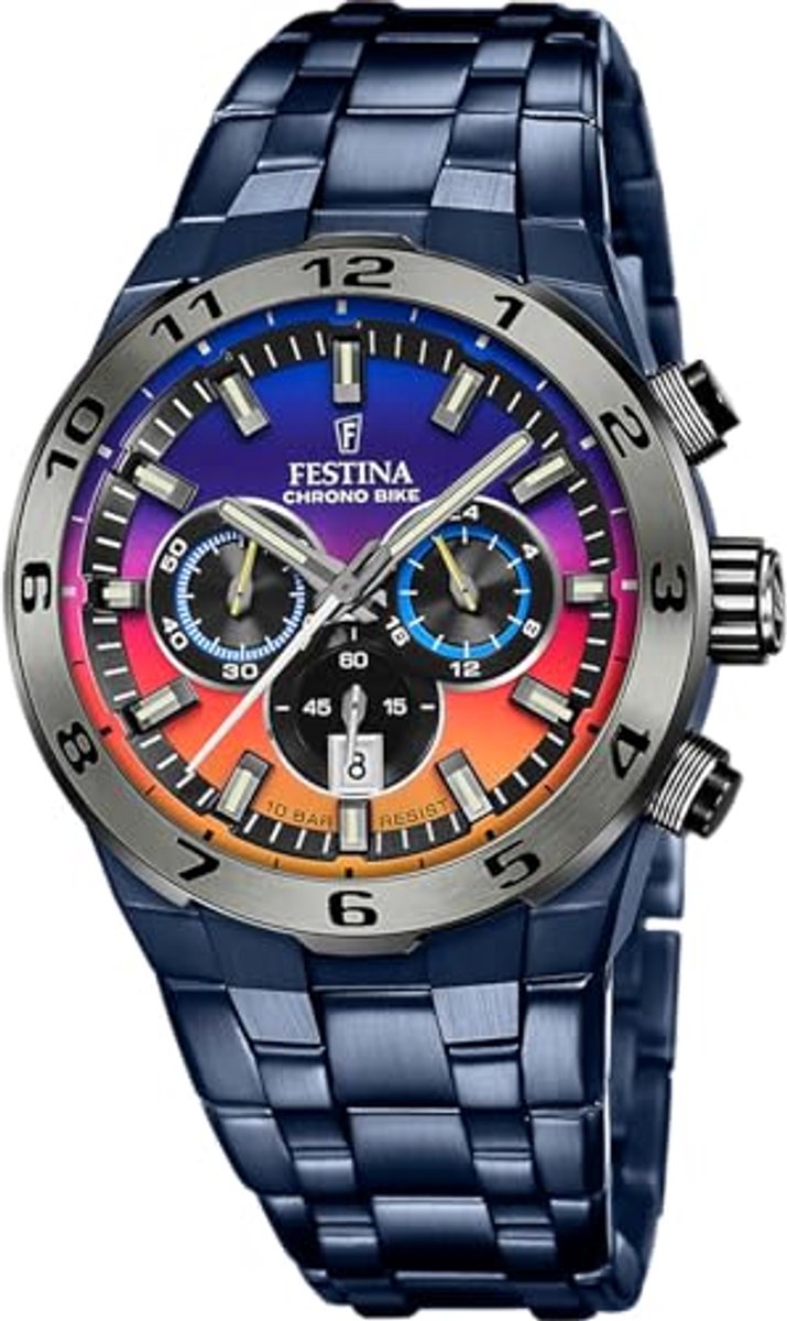 Herenhorloge Special Editions Blauw 316L Rvs