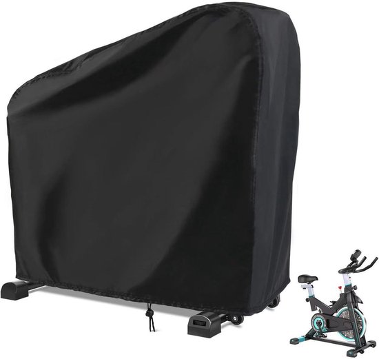 Hoes voor hometrainer, waterdichte hoes, fietshoes, beschermhoes voor buitenfiets, stofdicht en waterdicht, loopbandhoes, stofhoes voor dynamische fiets,140*60*120/160cm van Merkloos — afbeelding 4