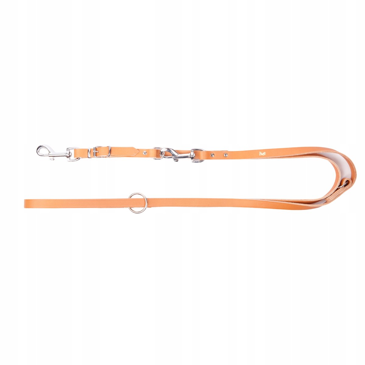 Dingo Classic lederen verstelbare hondenhalsband 1,5x200cm
