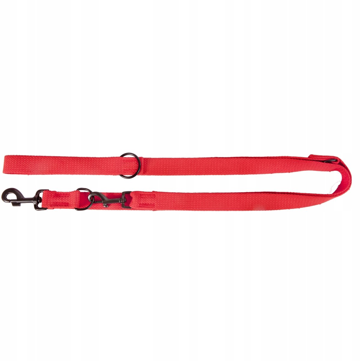 Dingo Qoton Verstelbare Katoenen Hondensnoer - Rood, 2.5x220 cm