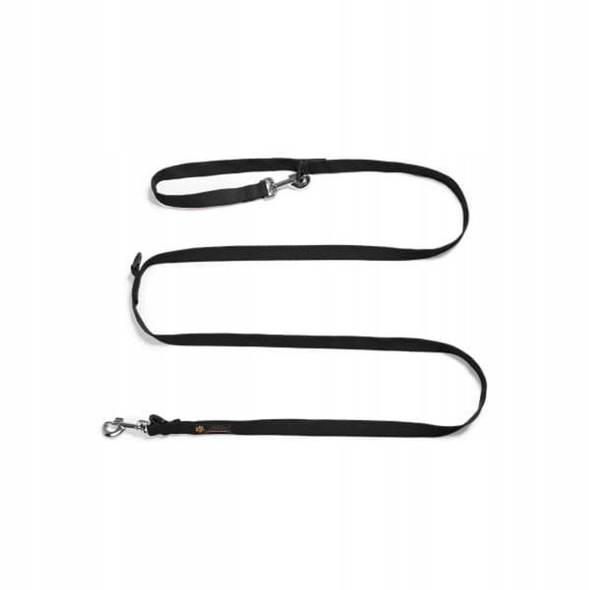 JoQu Verstelbare Hondenlijn Classic Long Leash Zwart 250cm