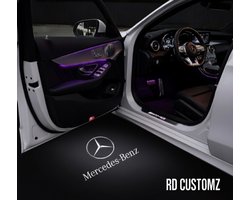 RD Customz® Instapverlichting LED – Plug & Play – Geschikt voor Mercedes (A-Klasse, B-Klasse, C-Klasse, E-Klasse, M-Klasse, GLA, GLC, GLS, GLE, G-Klasse) – Set van 2