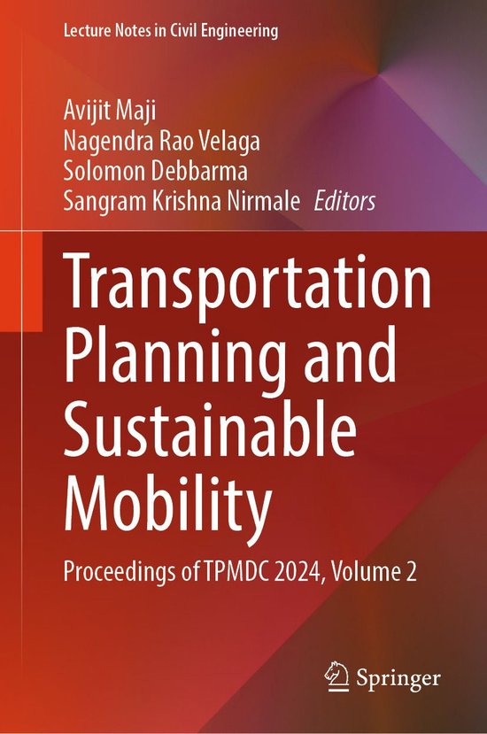 Engineering (R0) - Transportation Planning and Sustainable M ... - cover