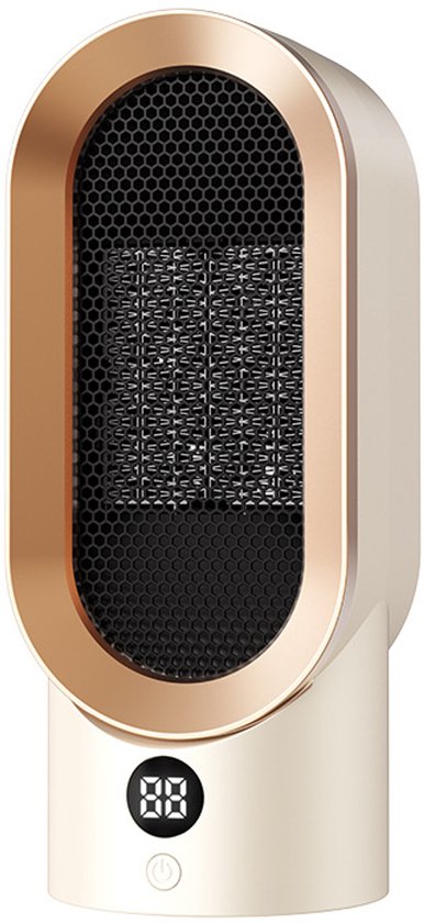 800W Draagbare Keramische Ruimteverwarmer met Afstandsbediening, 12