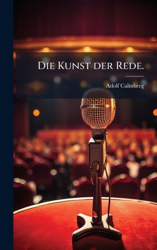 Die Kunst der Rede. - cover