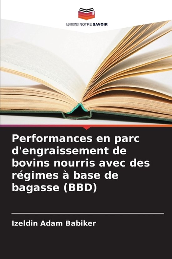 Performances en parc d'engraissement de bovins nourris avec  ... - cover