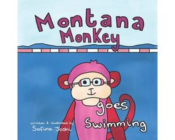 Montana Monkey and Friends- Montana Monkey goes swimming