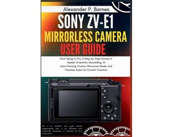 Sony ZV-E1 Mirrorless Camera User Guide