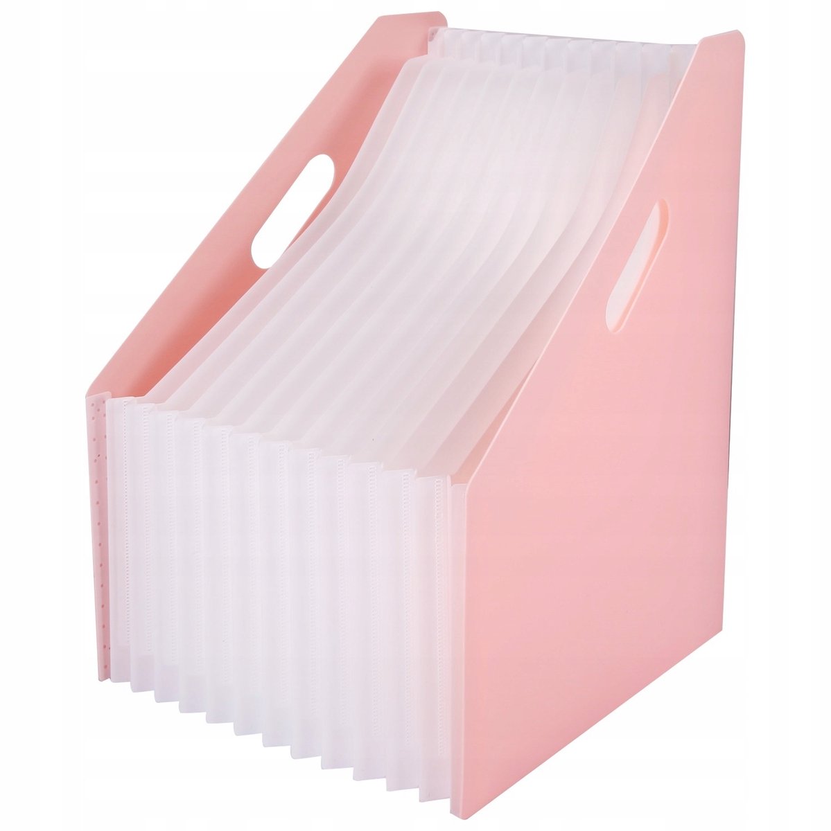 Deli A4 Pastel Roze Mondharmonica's Organizer - 13 Vakken