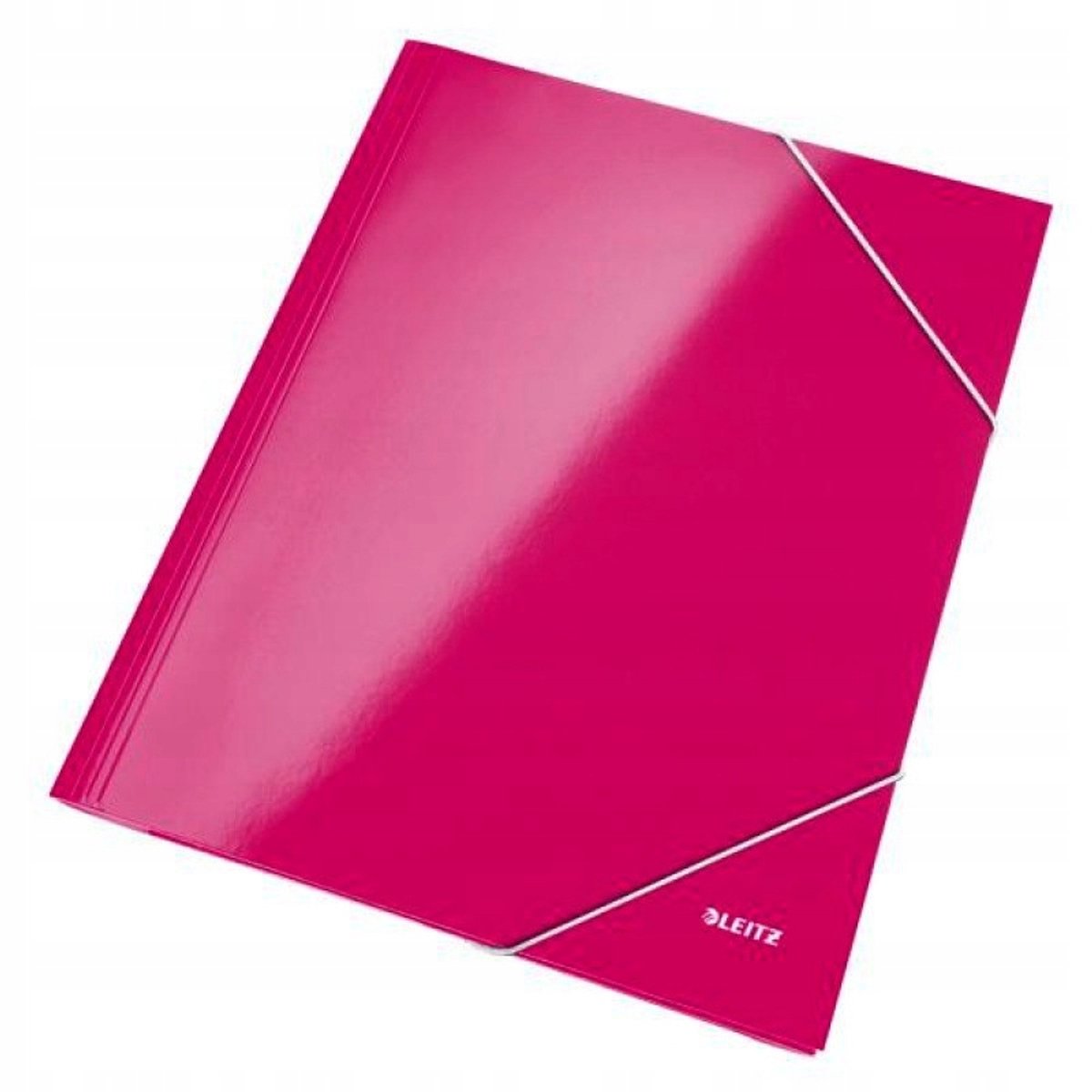Leitz A4 Kaart met Elastiek - Roze, Duurzaam en Stijlvol