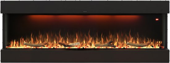 Villarrica elektrische haard | wand-& inbouwhaard | 950/1900 W | tot 38