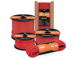 Paracord 4mm 15m Koord - Sterk Touw voor Outdoor, Survival en Camping - Houdt tot 250kg