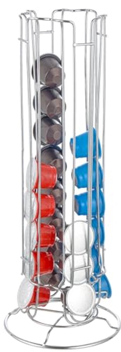 Koffiecapsulehouder van metaal voor 40 capsules - Organiseer je keukenaccessoires