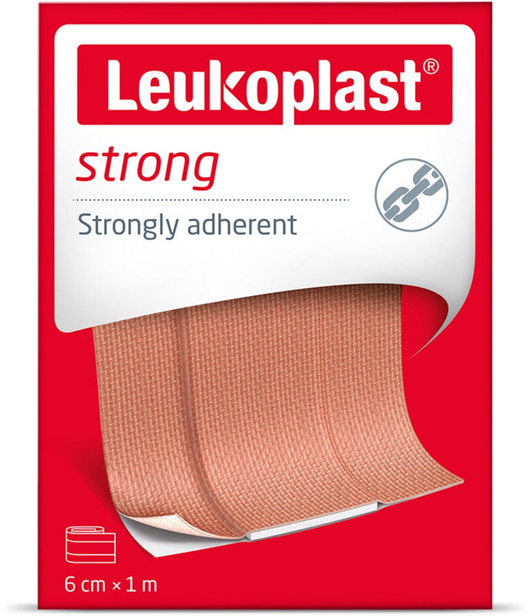 Leukoplast Pleister Sterk - 3 x 1 meter - Voordeelverpakking