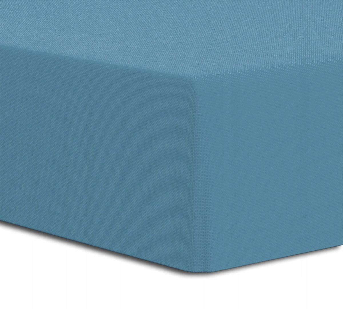 Jersey hoeslaken met elastaan ​​140x200 cm, blauw, matras tot 25 cm