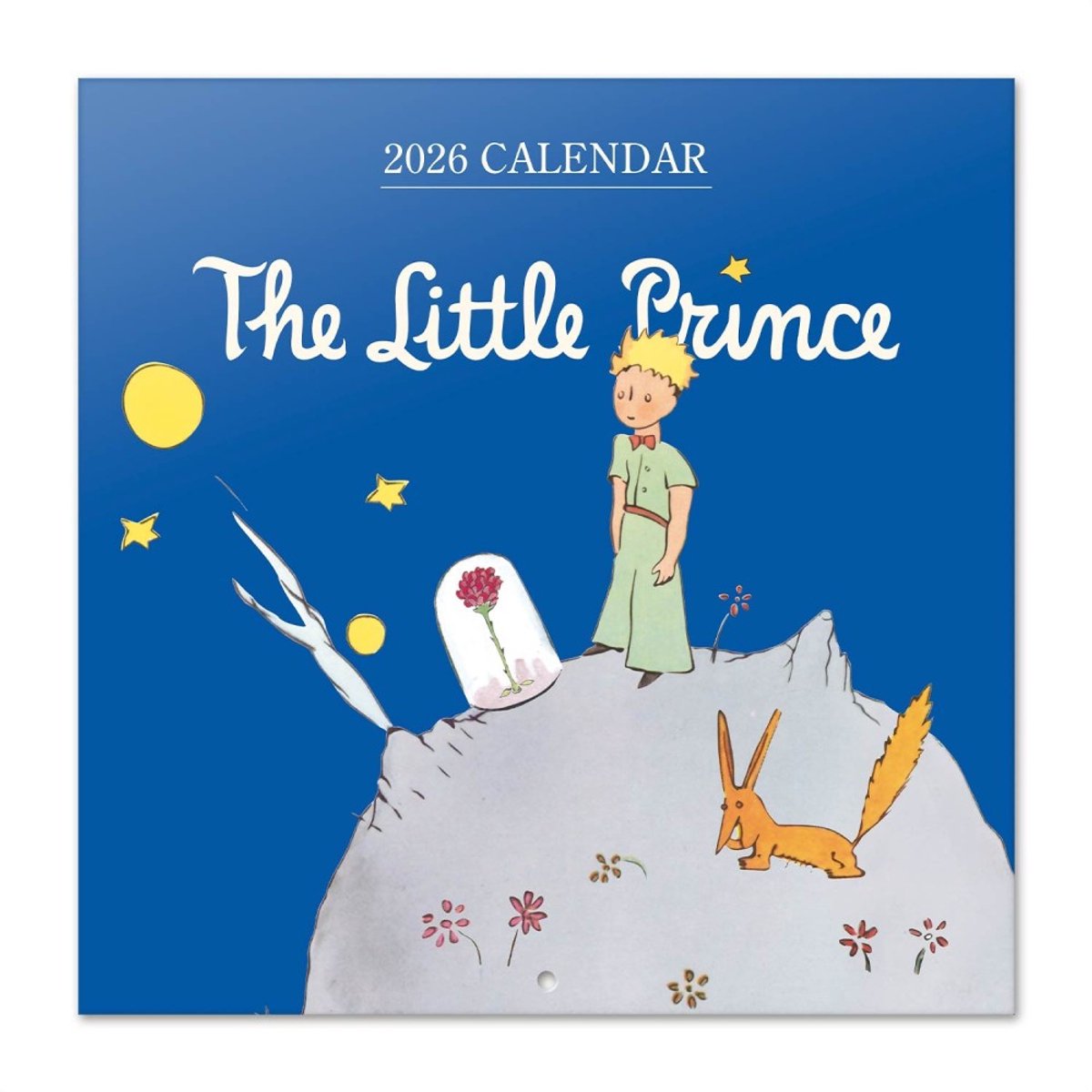 Le Petit Prince kalender 2026 - Kleine Prins - Antoine de Saint Exupéry - formaat 30x30 cm