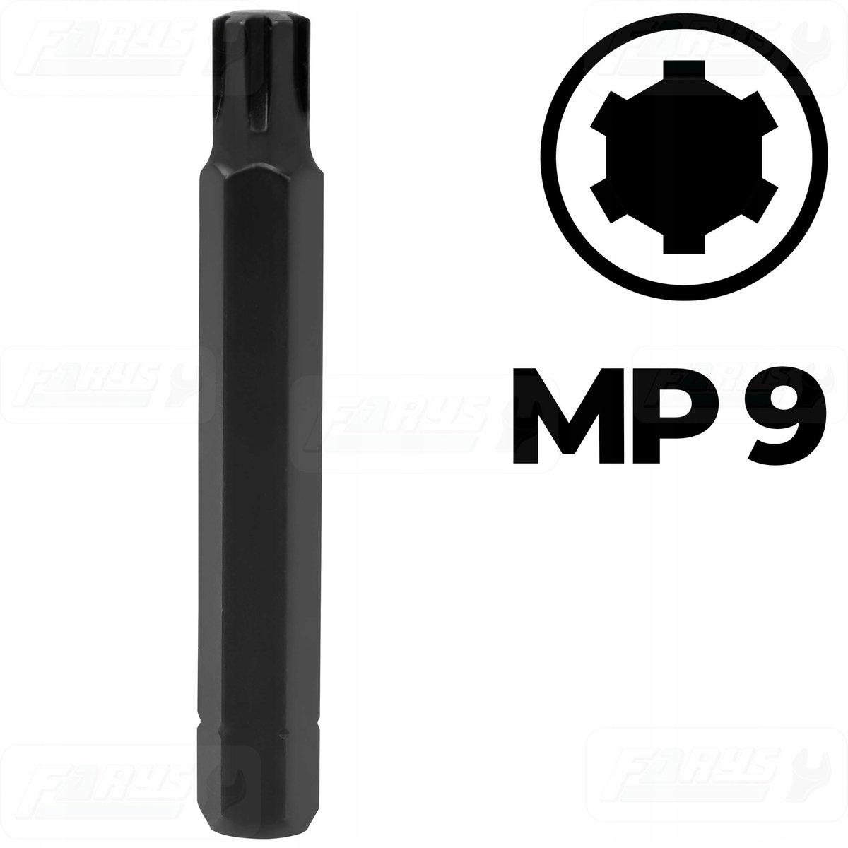Ribe Bit MP9 75 mm S2 Staal - Precisie en duurzaamheid