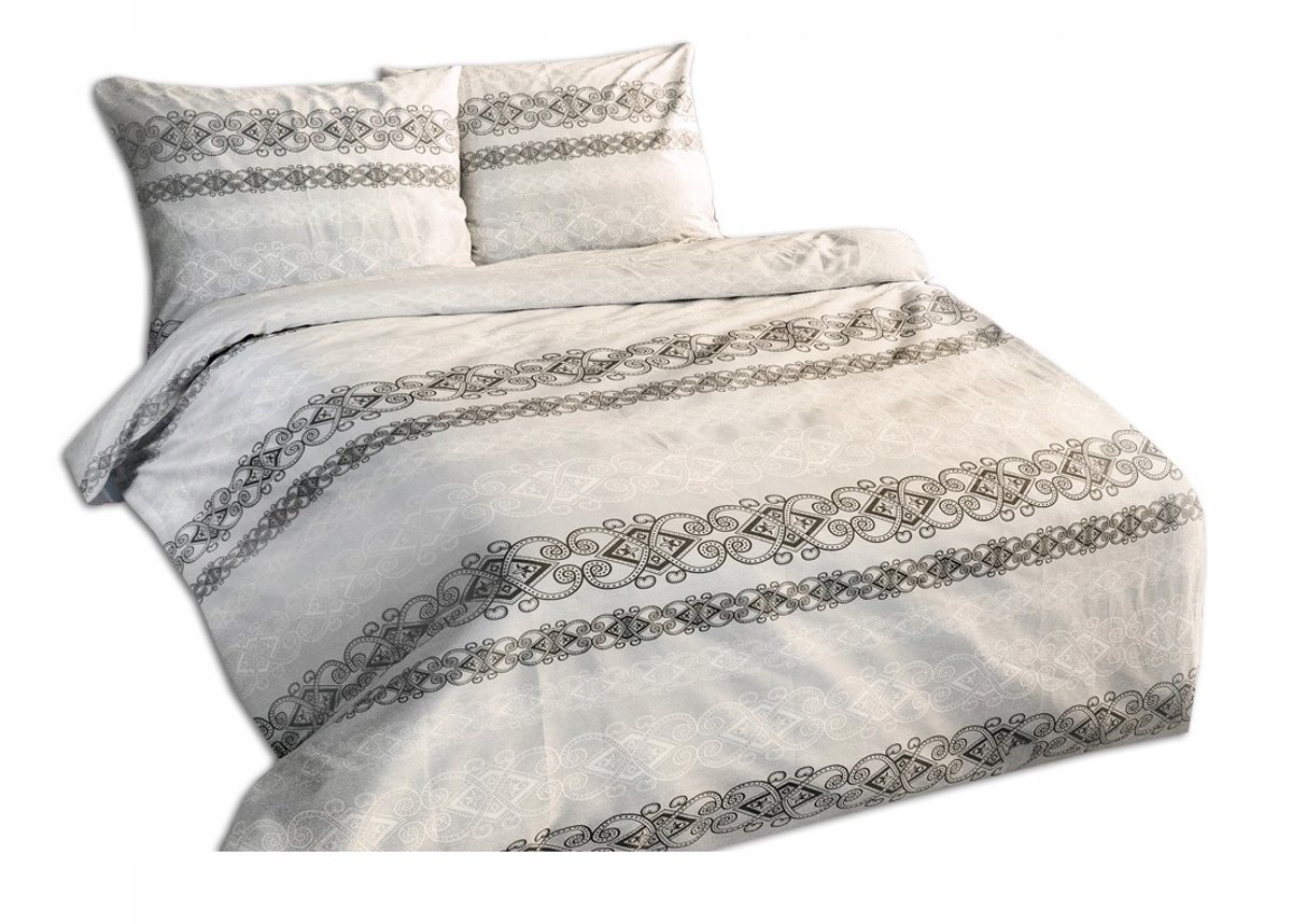 Katoensatijn beddengoedset 160x200 cm, 3-delig, veelkleurig