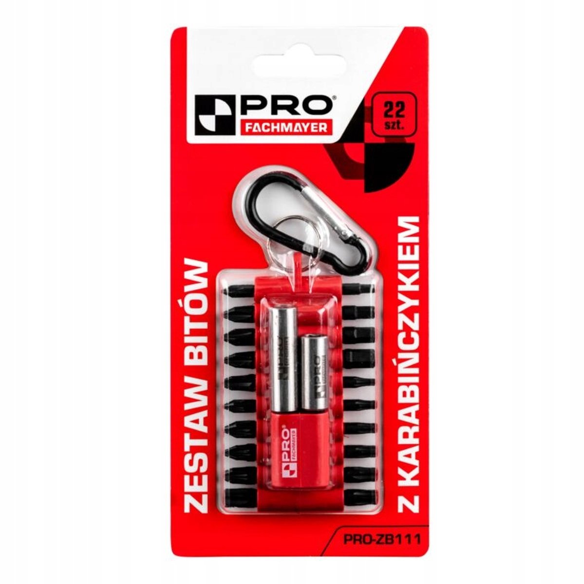 PRO Bitset 22 Penetrerend met Karabijnhaak - Compact & Duurzaam