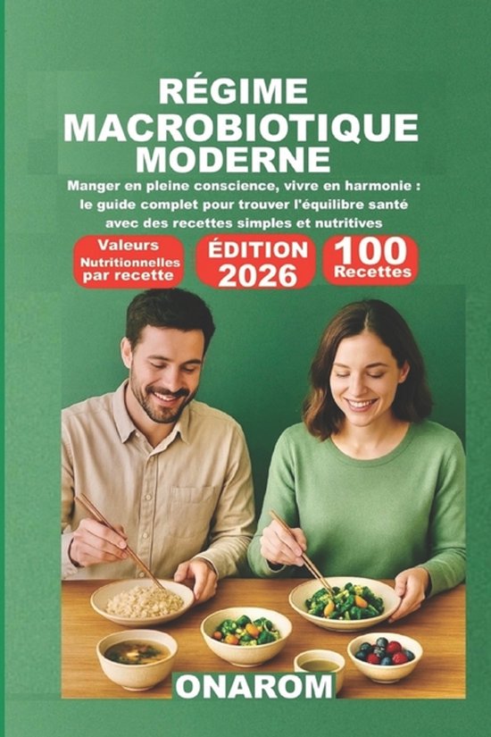 Régime Macrobiotique Moderne - cover