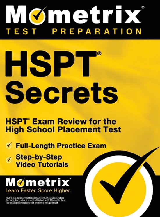HSPT Secrets, Study Guide - cover