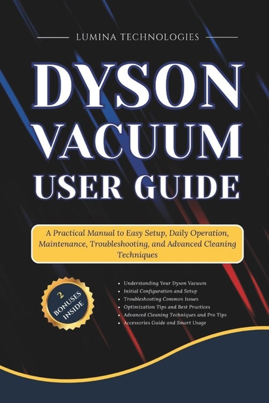 Dyson Vacuum User Guide - cover