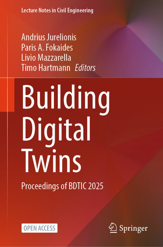 Lecture Notes in Civil Engineering775- Building Digital Twin ... - cover