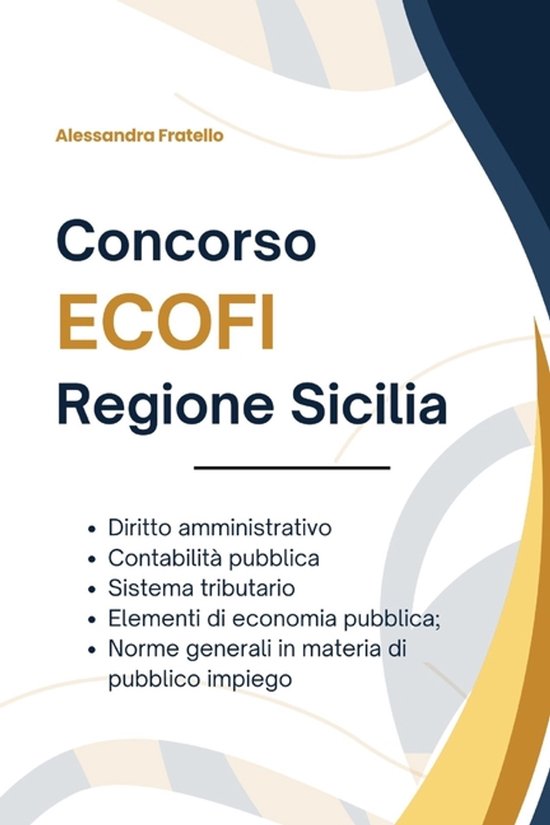 Concorso Ecofi - Regione Sicilia- Concorso ECOFI Regione Sic ... - cover