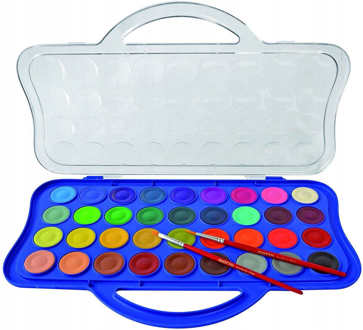 Giotto Aquarelverf Set voor Kinderen - 36 Levendige Kleuren