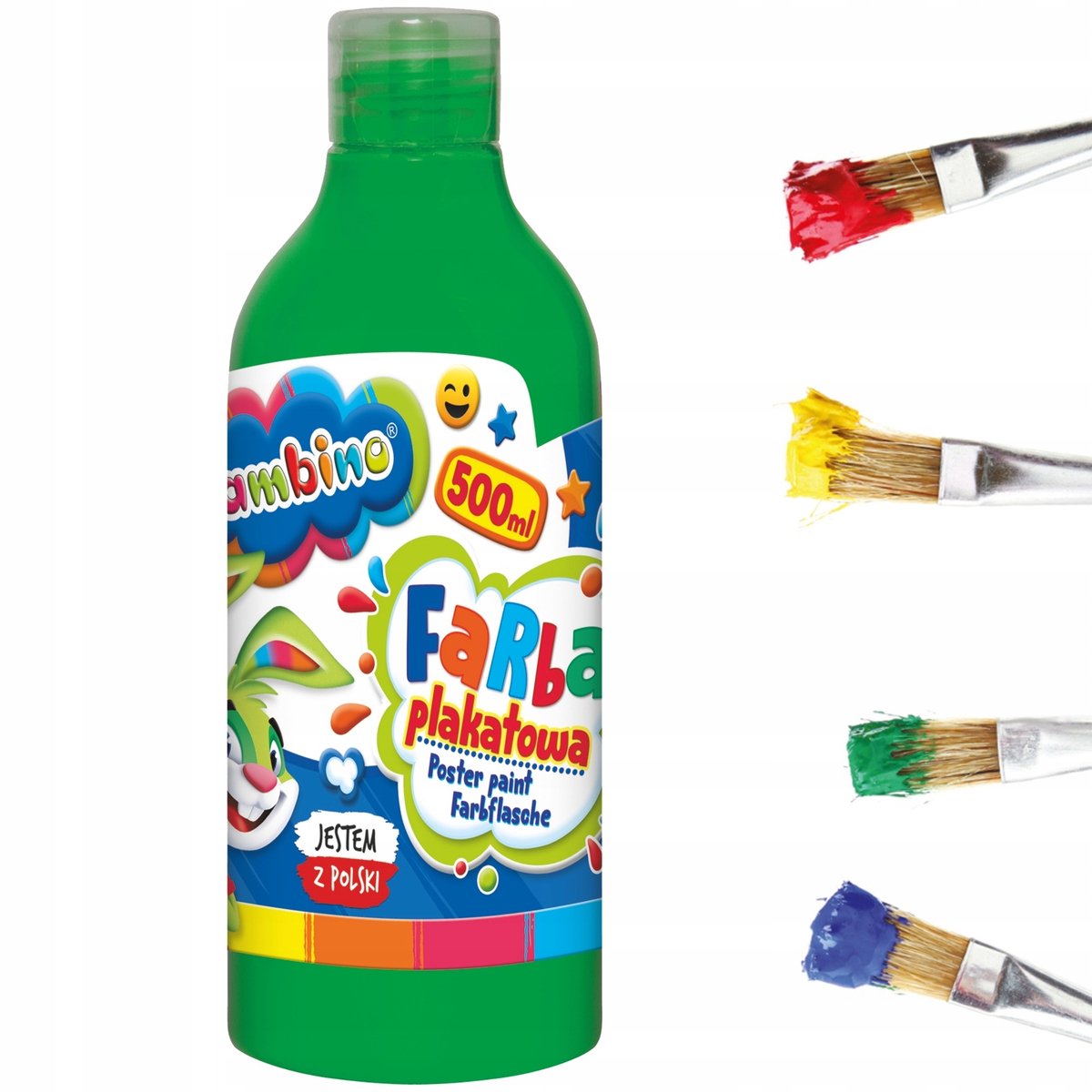 Bambino Posterverf 500ml - Levendig Groen