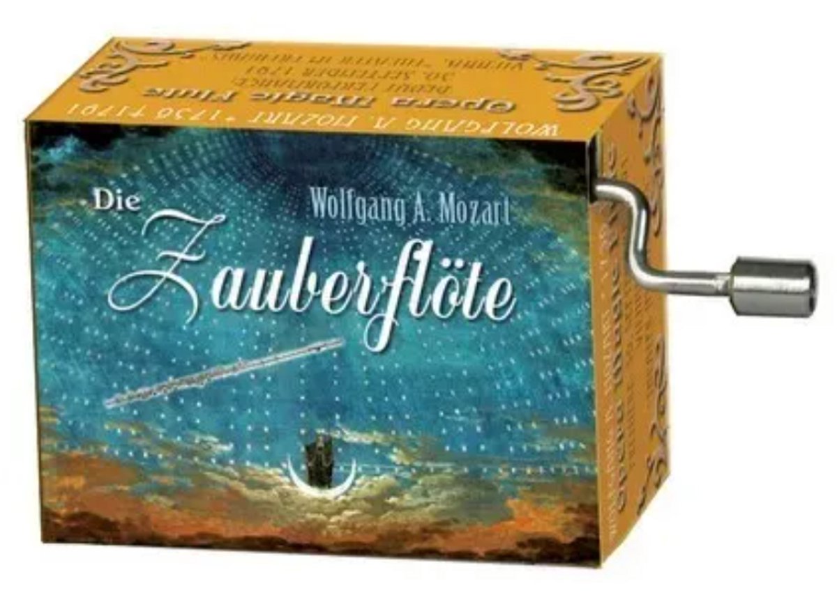 Draai Muziekdoosje opera Die Zauberflote van Mozart