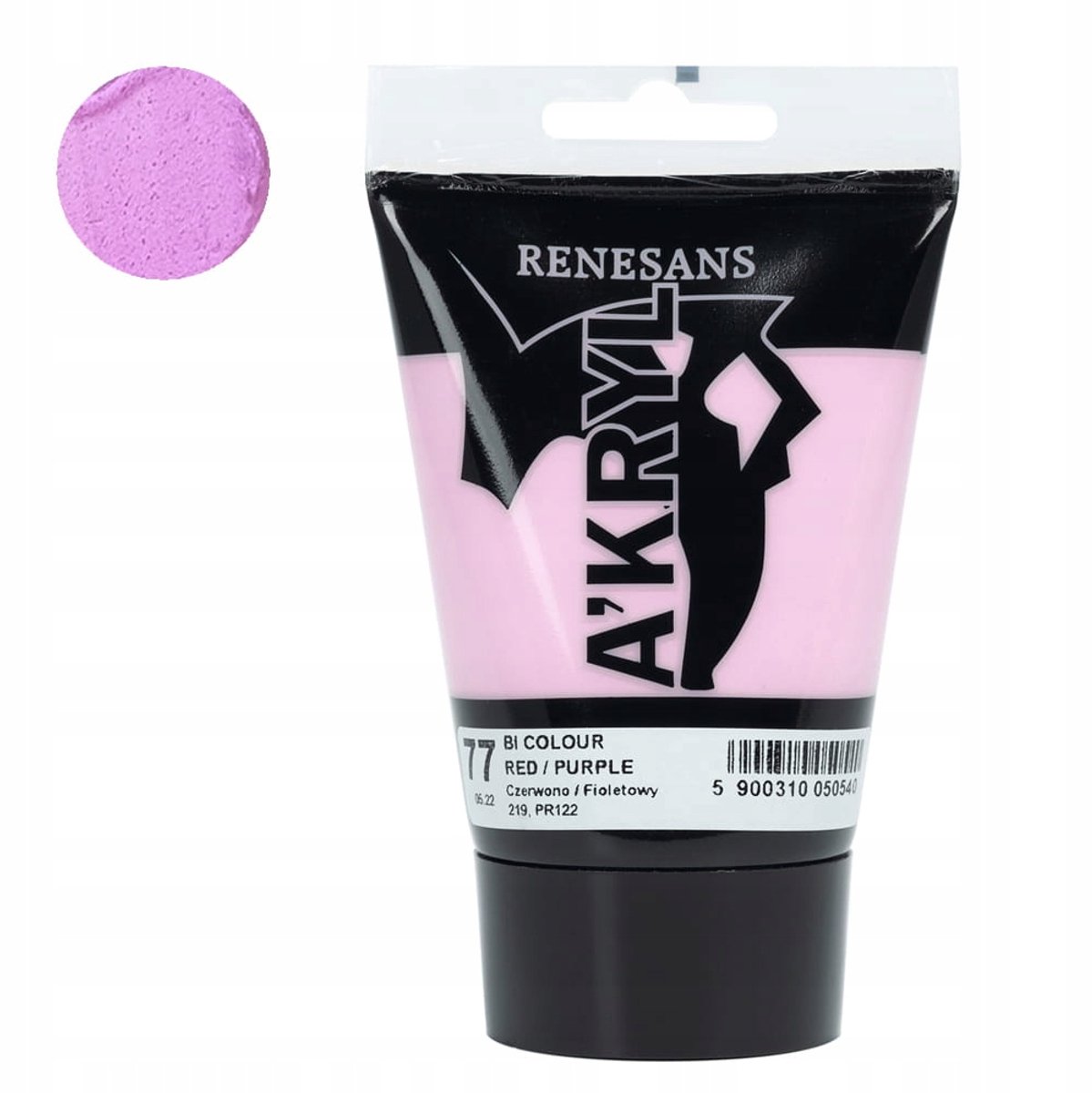 A'Kryl 100ml Bicolour Verf - Rood Paars