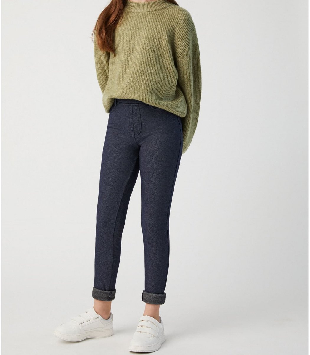 Ysabel Mora Meisjes Legging Blauw 12A