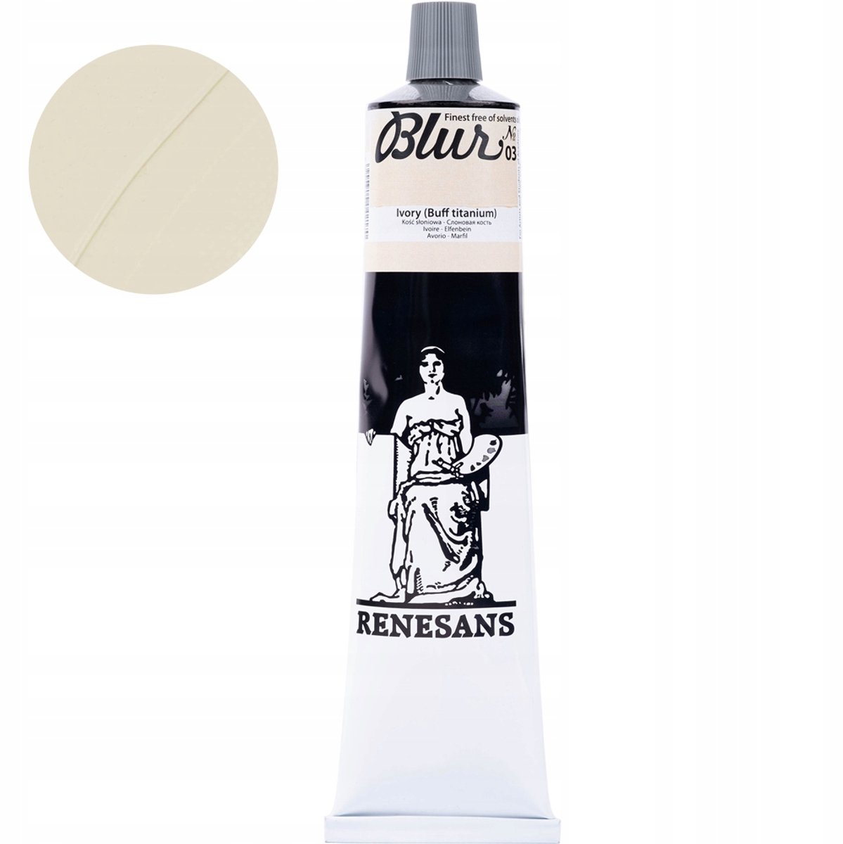 Renesans Blur Olieverf 200ml - Ivoor (03)