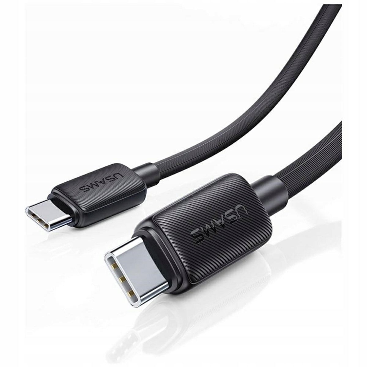 Usams Usb-C 60W Naar Usb-C 3M Kabel Voor Telefoons En Laptops Snel