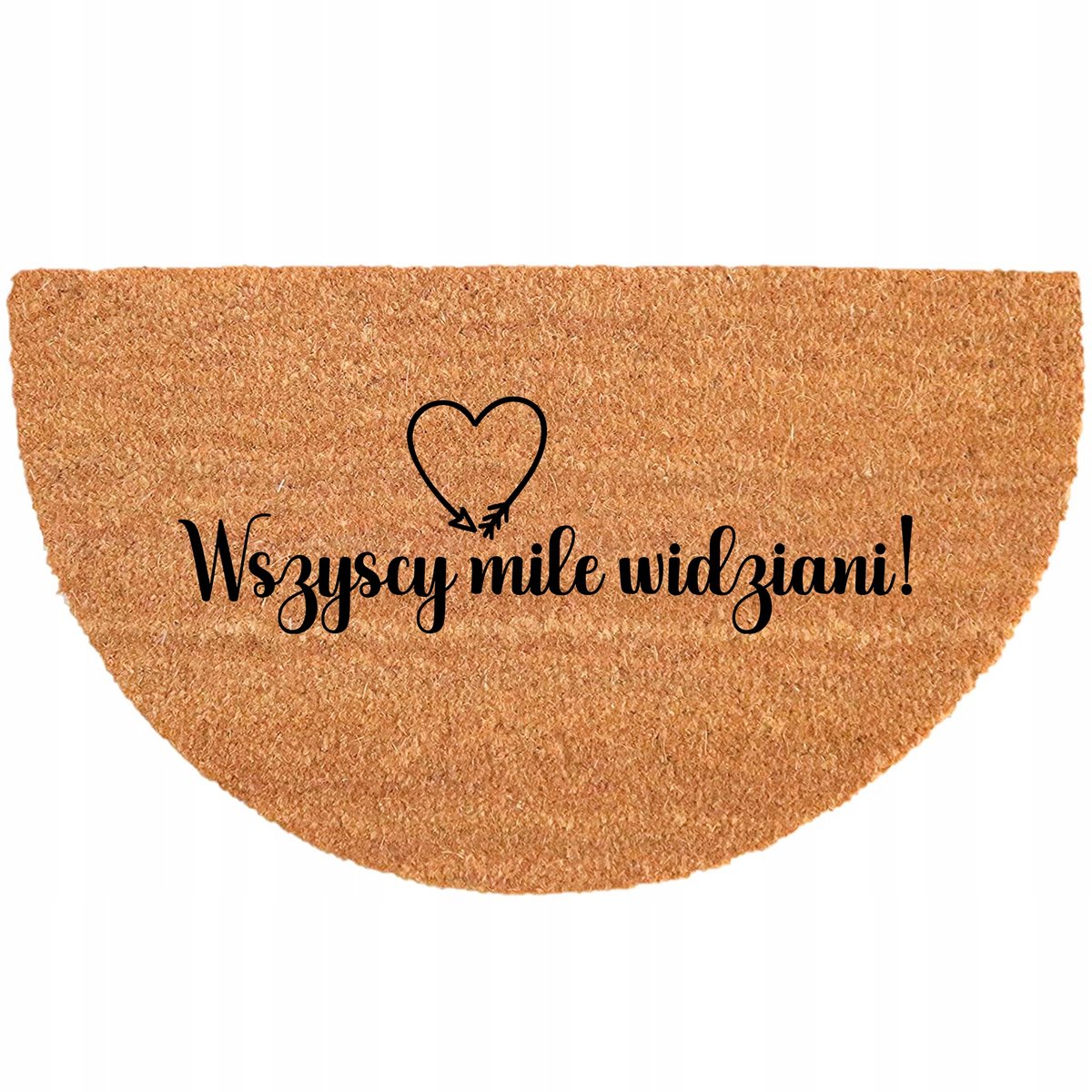 Antislip Kokos Wycieraczka 40x70cm - Duurzaam & Milieuvriendelijk