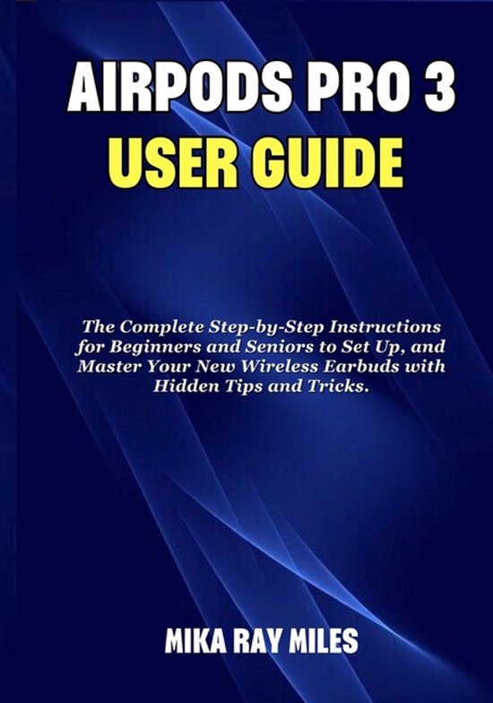 Apple Spark Guides- Air Pod Pro 3 User Guide - cover
