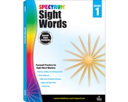 Omslag van Spectrum Sight Words, Grade 1