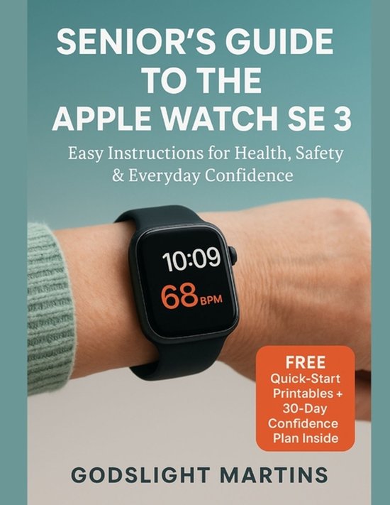 Senior's Guide to the Apple Watch Se 3 - cover