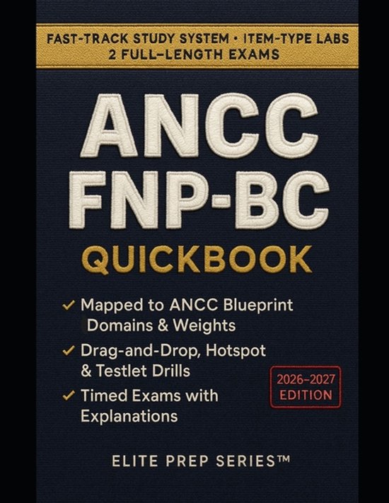 ANCC FNP-BC QuickBook 2026-2027 - cover