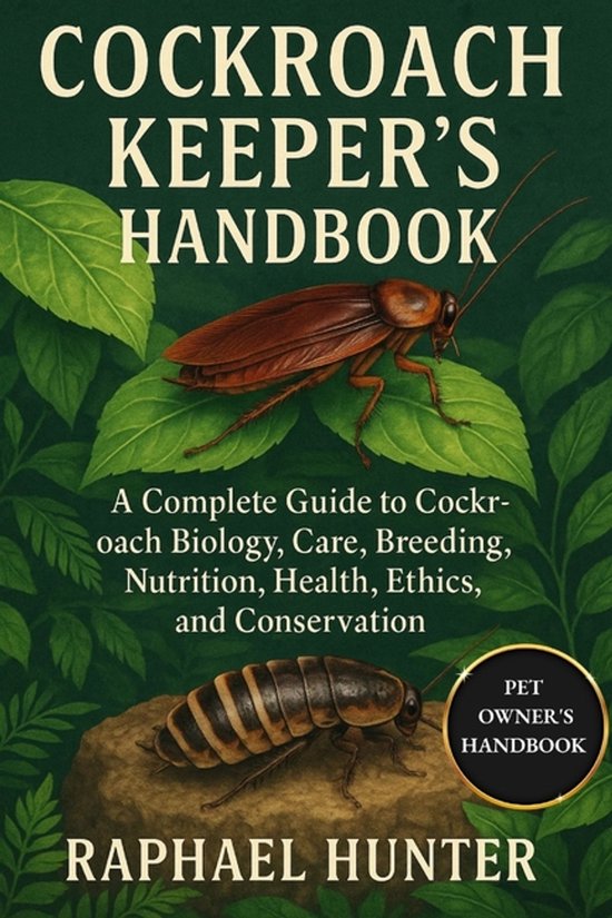 Cockroach Keeper's Handbook - cover
