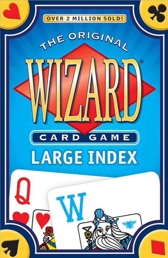 Wizard Card Game Large Index - cover