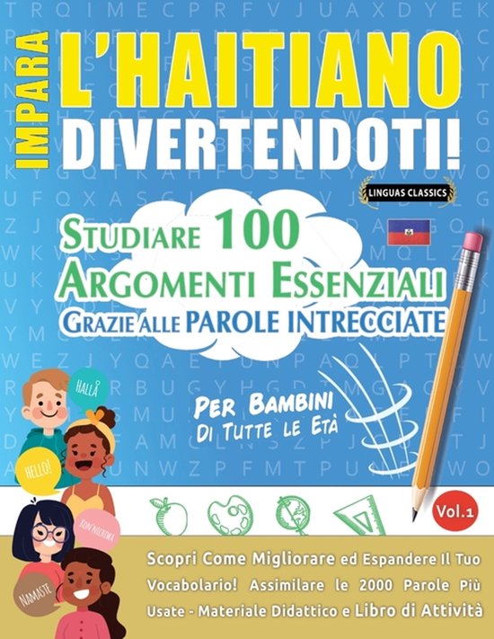 Impara l'Haitiano Divertendoti! - Per Bambini - cover